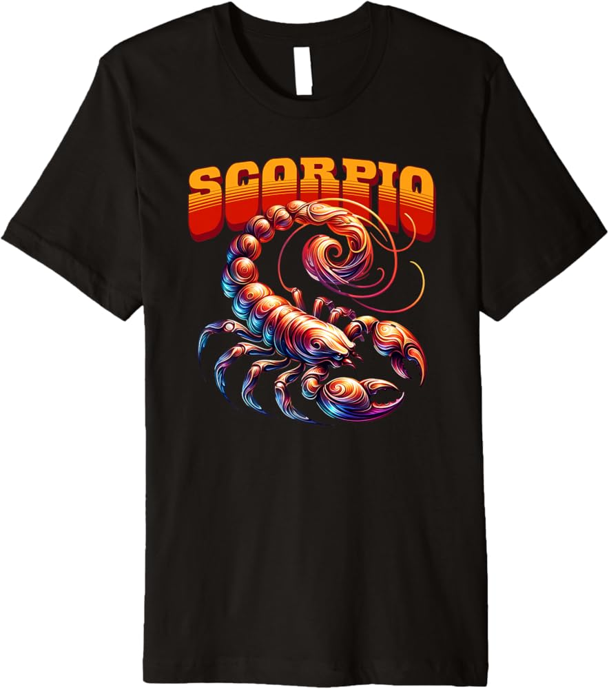 Cool Zodiac Scorpio T-Shirts: Find Your Perfect Scorpio Tee Today