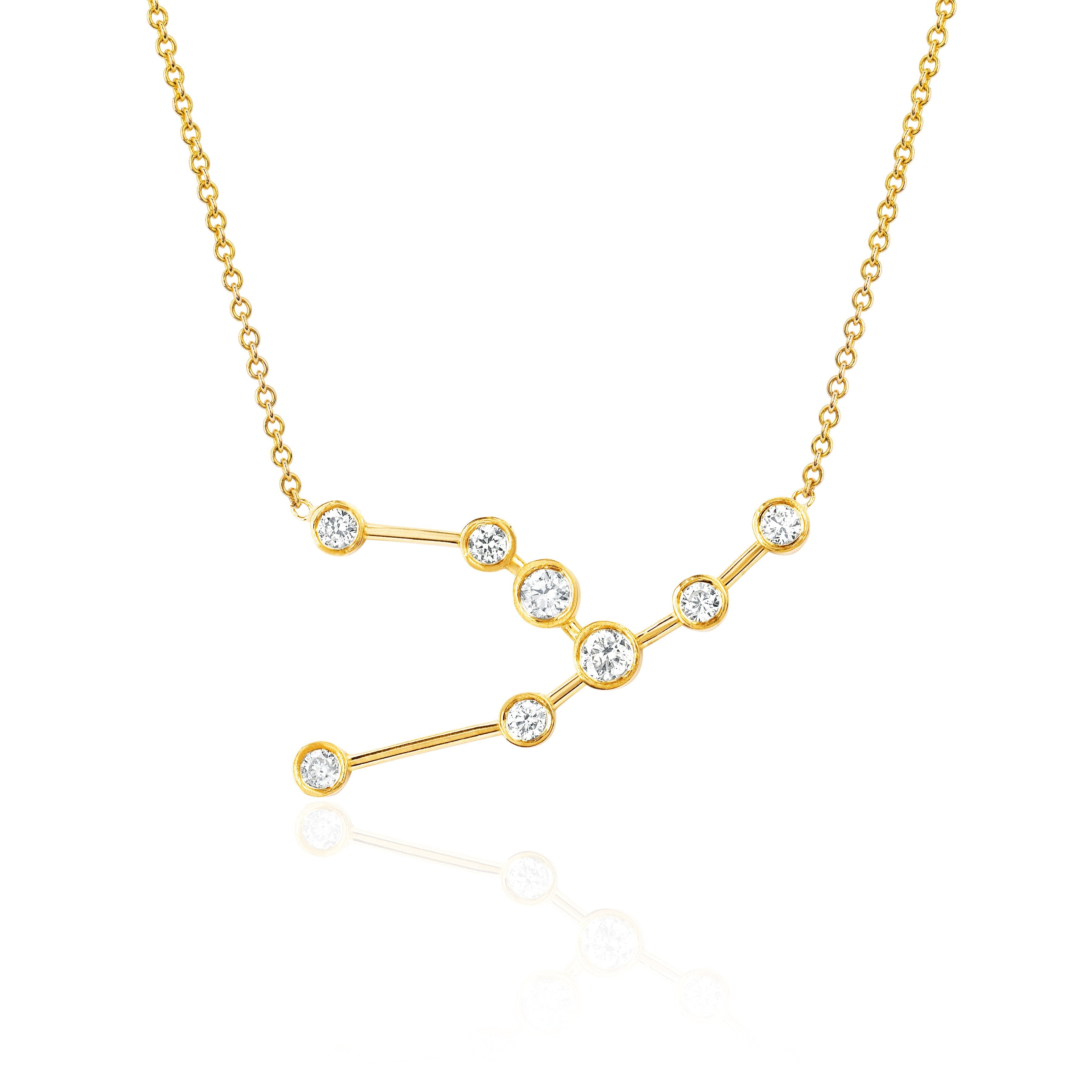taurus constellation necklace