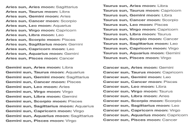 taurus sun aquarius moon
