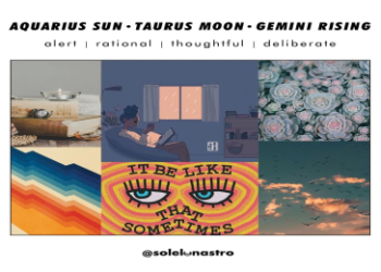 gemini sun taurus moon