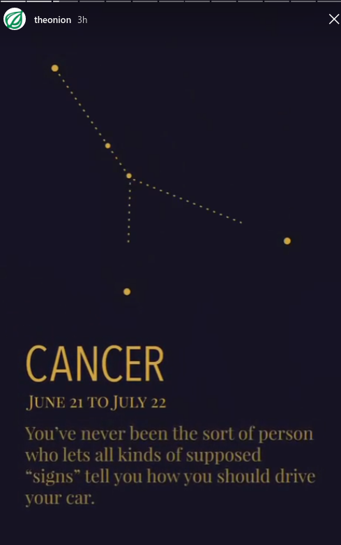 horoscopes the onion