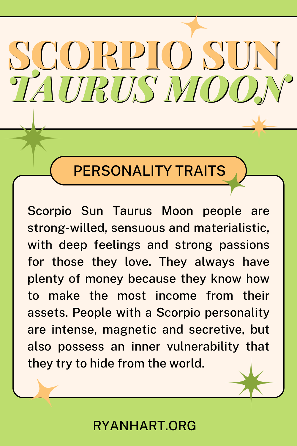 Taurus with Scorpio Moon: Deep Dive Into Personality!