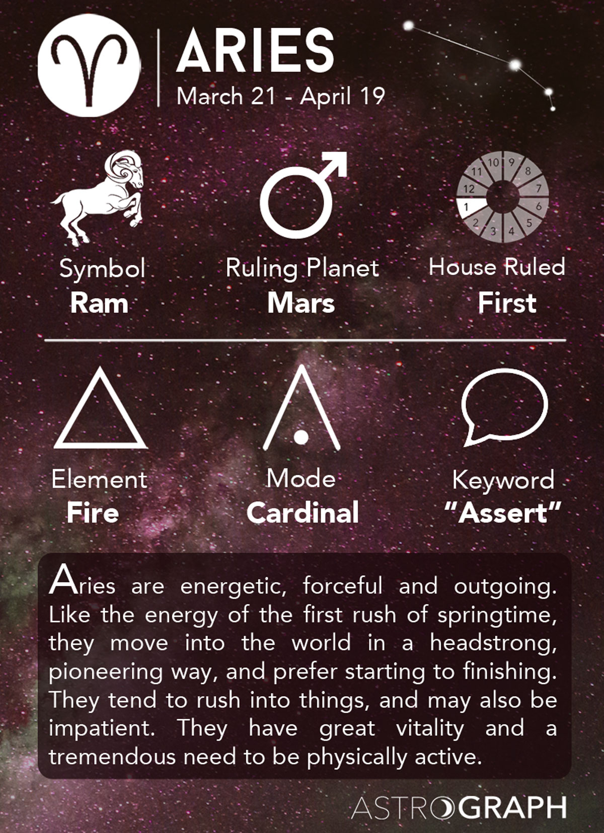 Aries Chart 101 (Everything You Need to Know About Your Chart)