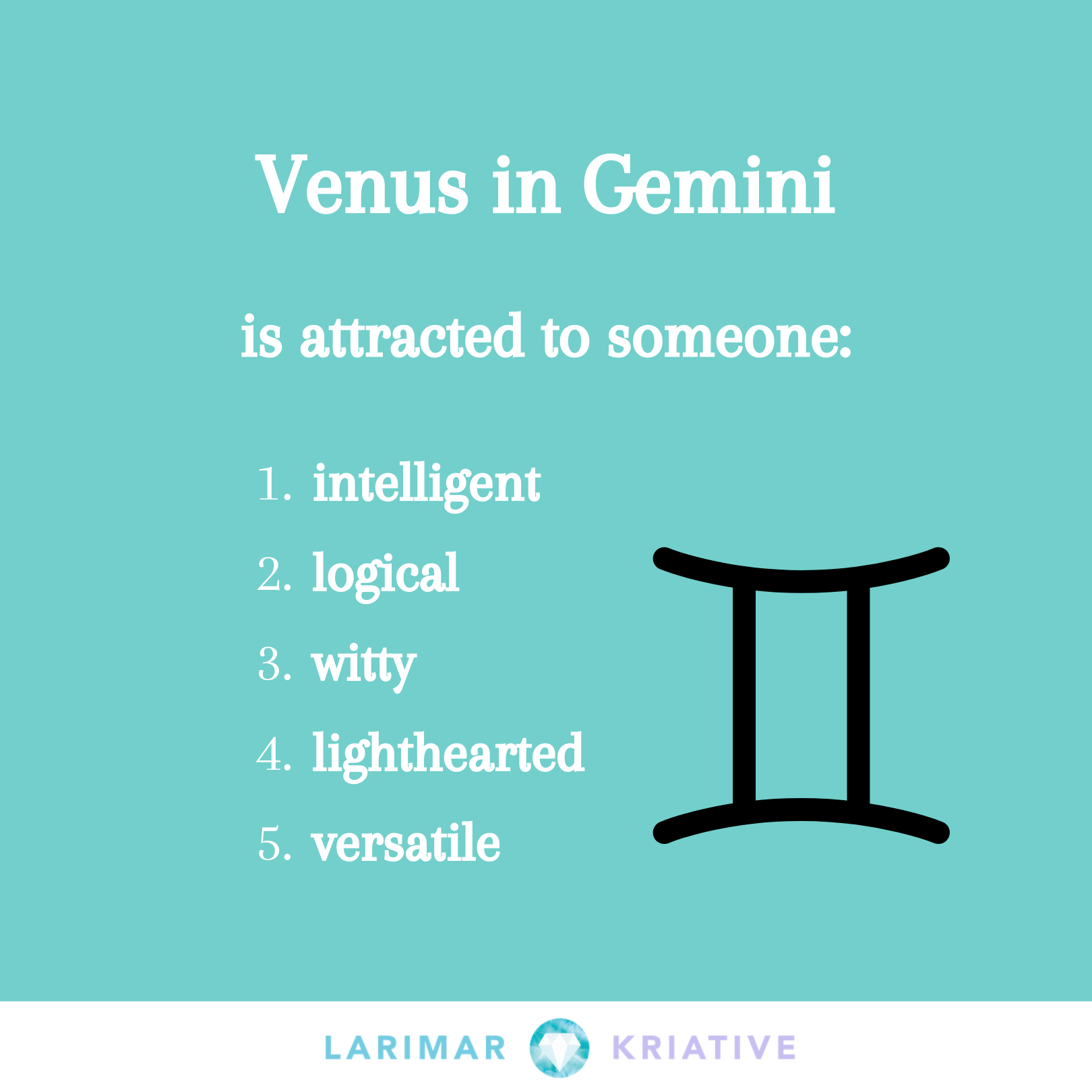 venus in gemini man in bed