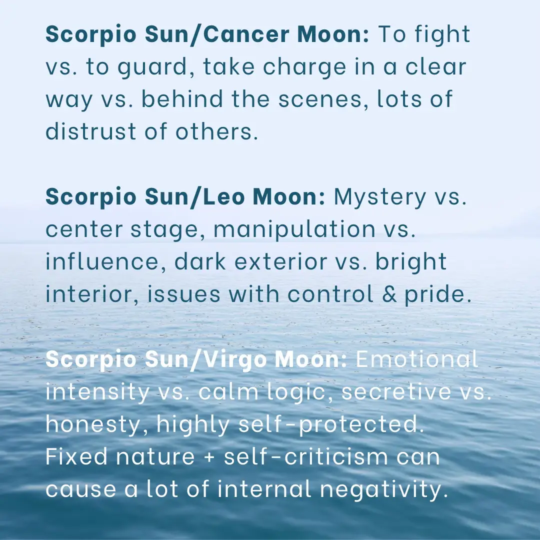 Moon in Scorpio, Sun in Cancer: Understanding Your Inner World