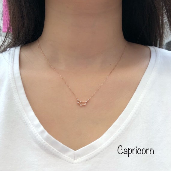 Capricorn Constellation Necklace: Unique Designs Youll Love