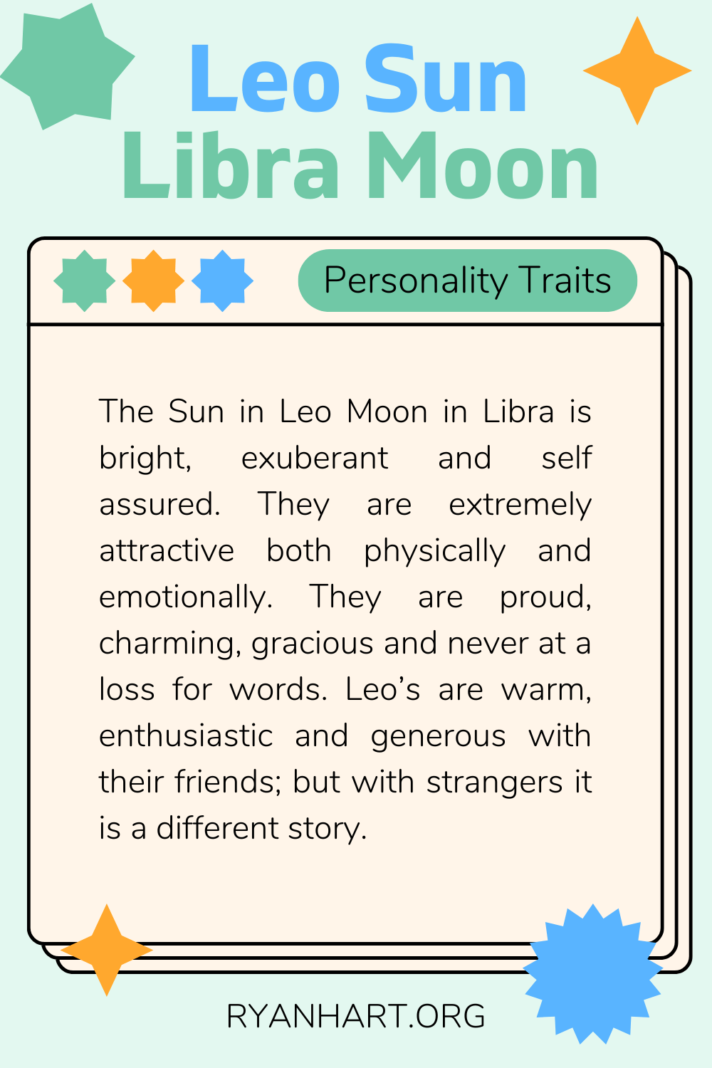 Sun in Leo Moon in Libra: Love, Career, and Relationships