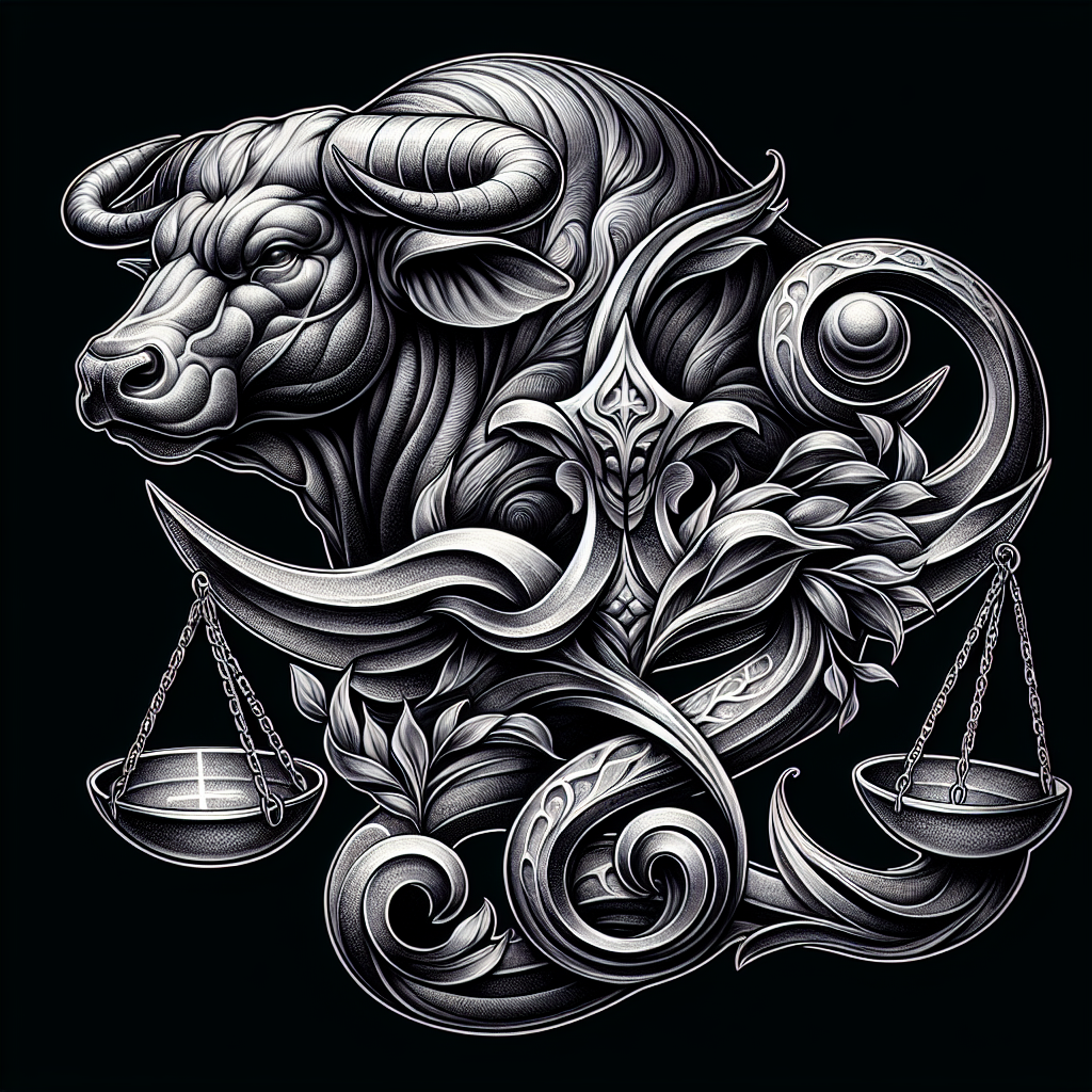 Taurus Libra Combined Tattoo: The Ultimate Guide to Design Ideas