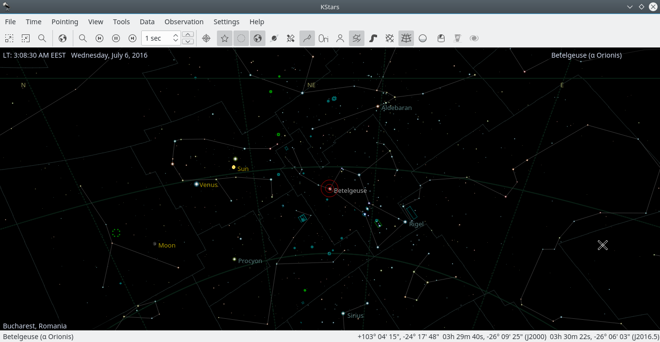How to View Constellation Lines in KStars Simply Explained