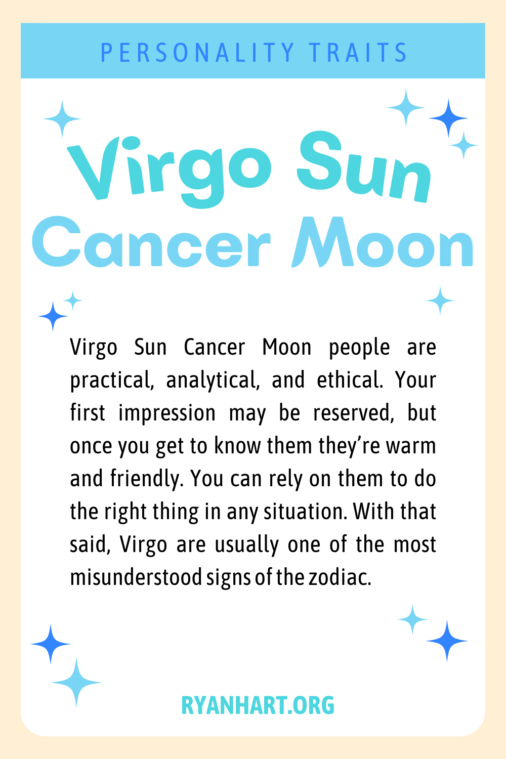 Virgo Sun Cancer Moon Personality: A Deep Dive