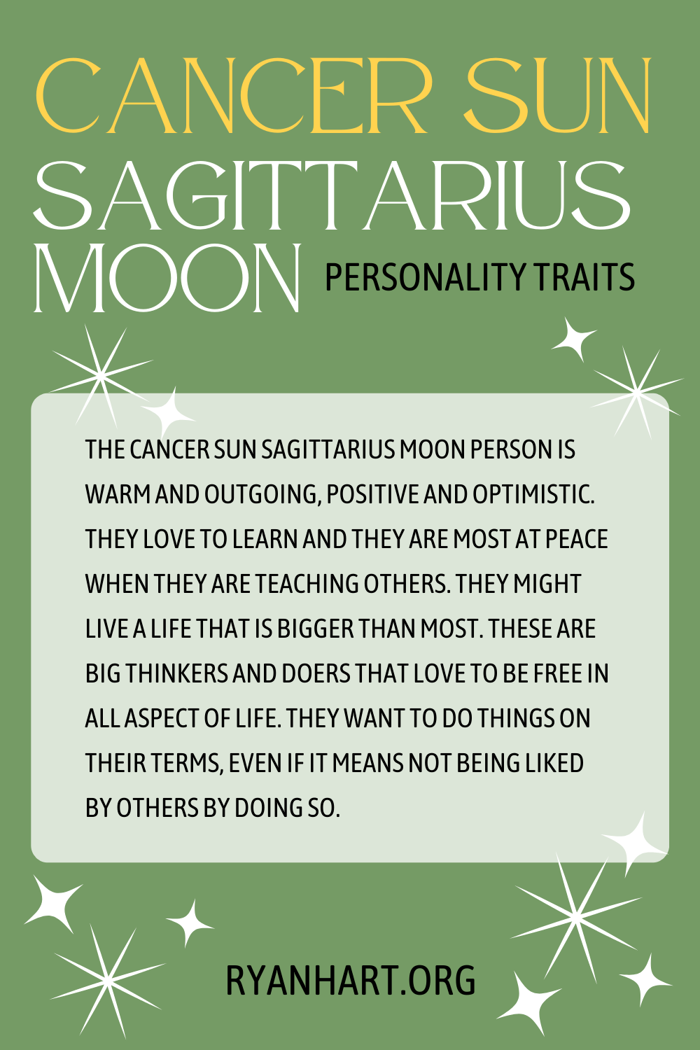 Cancer Sun Sagittarius Rising: What Does It Mean for You?