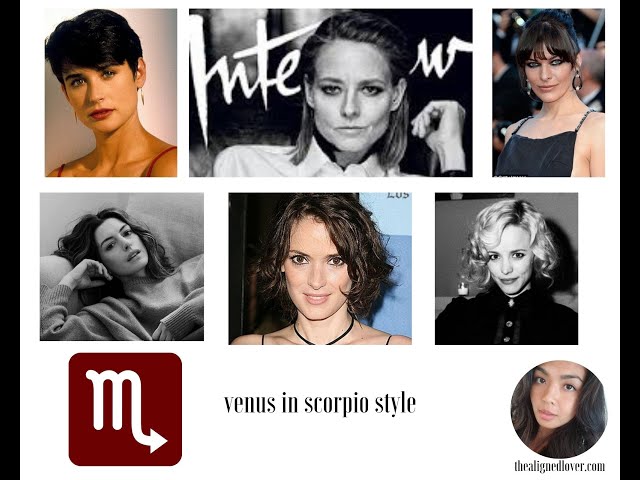 Unveiling the Venus in Scorpio Woman Look and Style