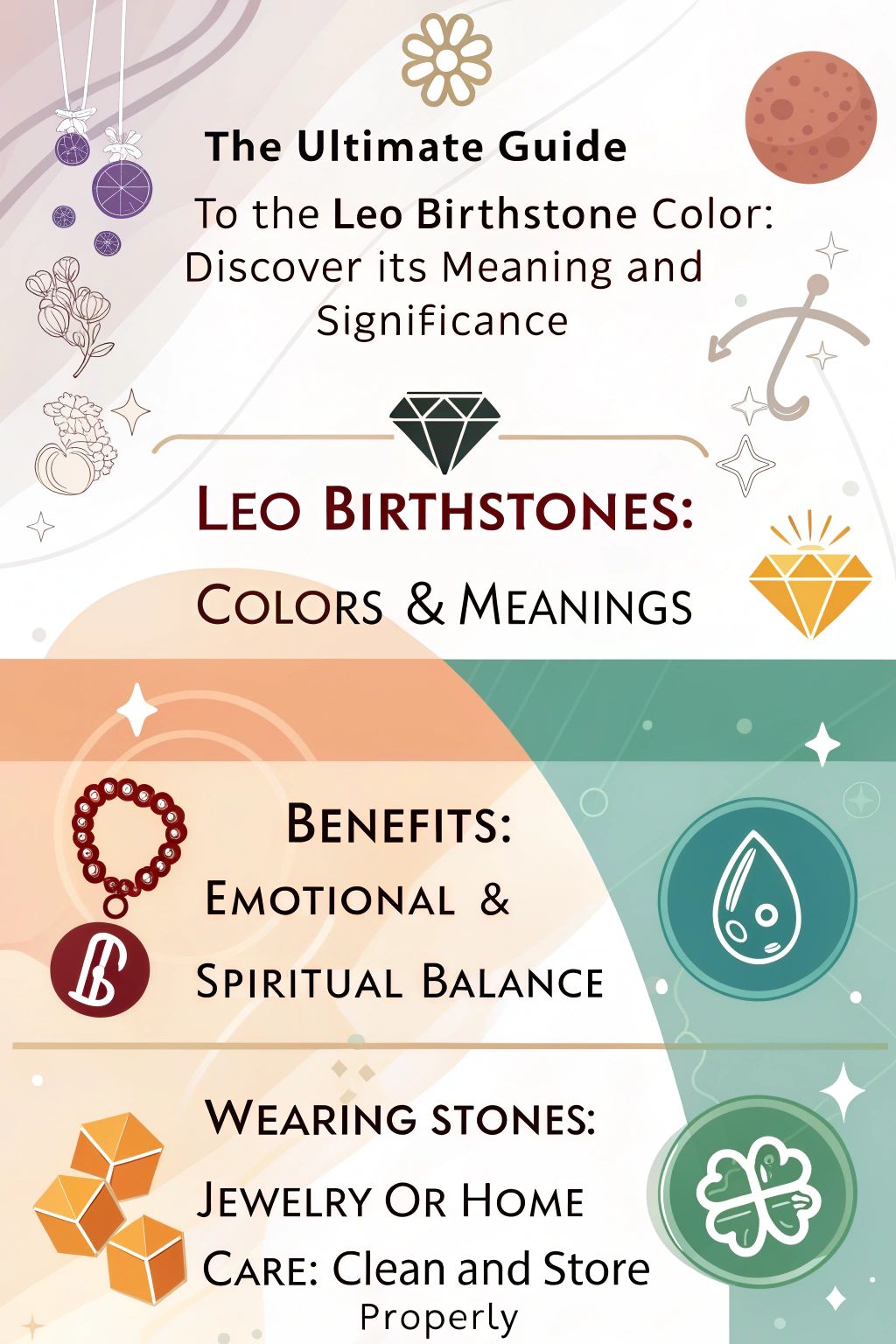 Discovering the Leo Birthstone: Meaning, Power, and Symbolism