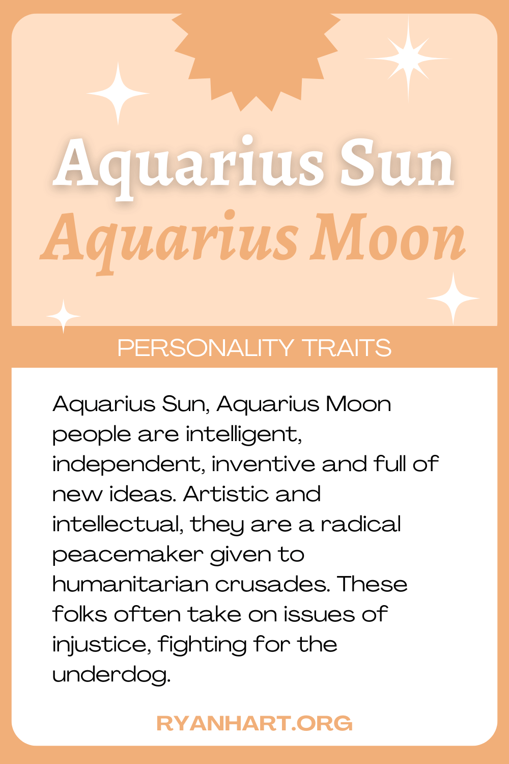 aquarius sun and moon