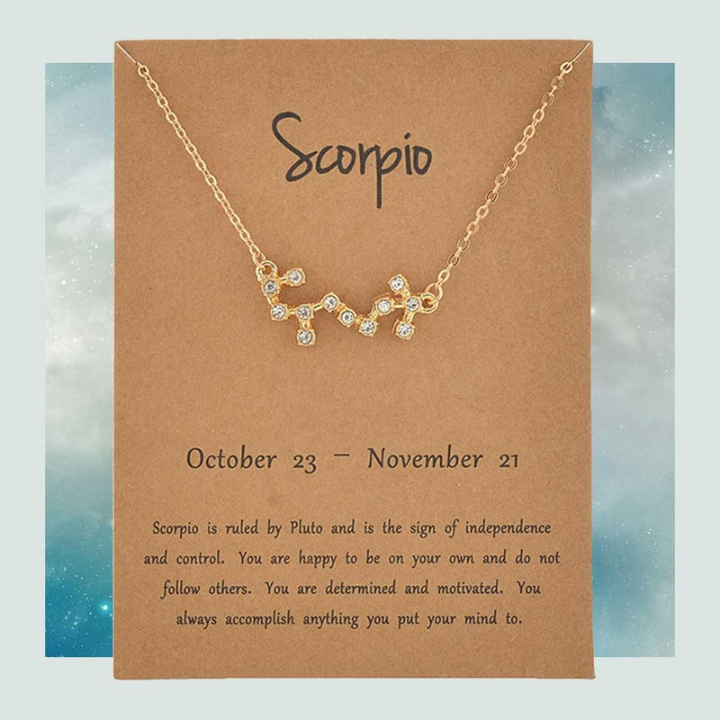 Scorpio Constellation Necklace: Why is It the Perfect Jewelry for Scorpio Zodiac?