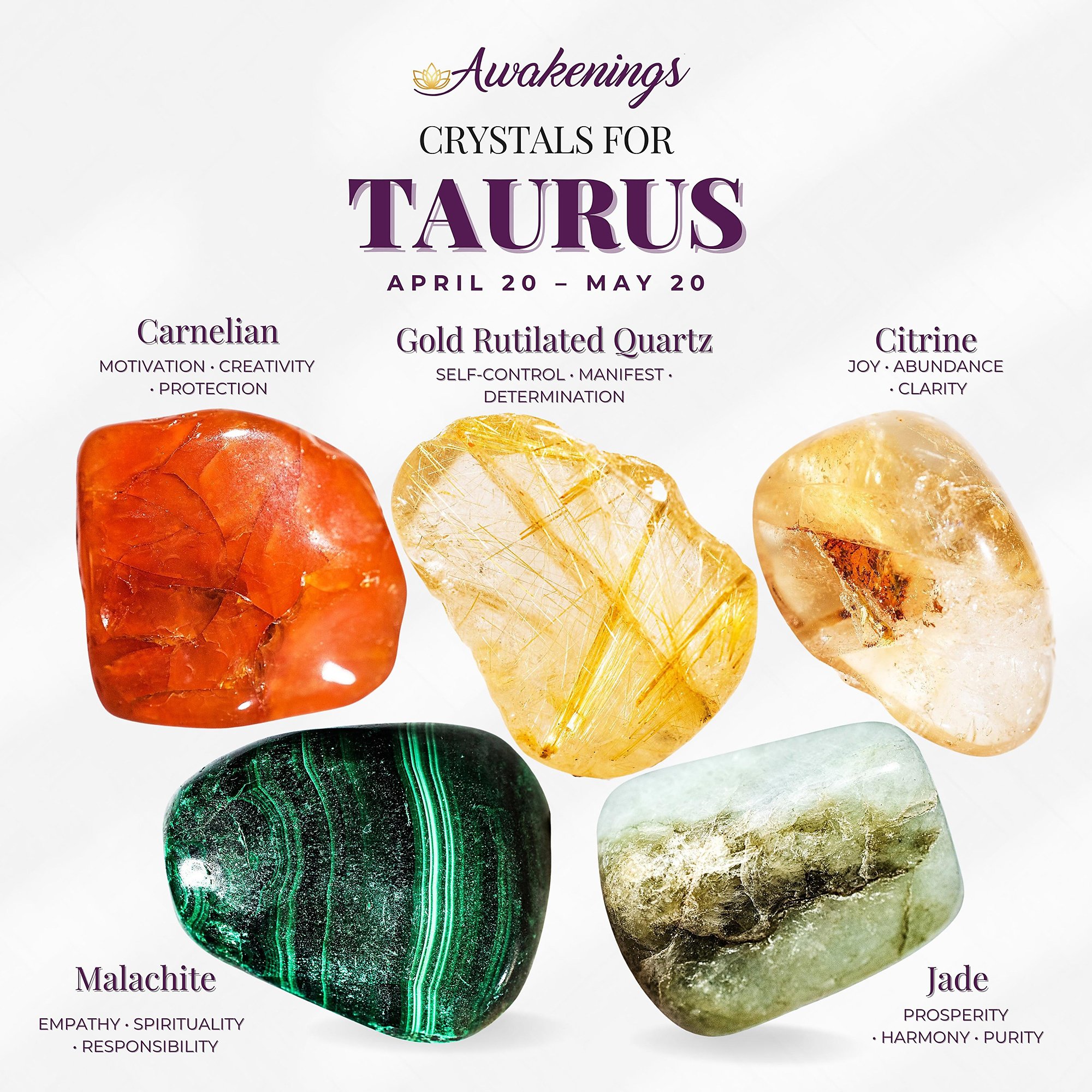 taurus crystal