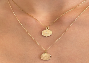 Stunning Gold Virgo Necklace Perfect Birthday Gift
