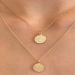 Stunning Gold Virgo Necklace Perfect Birthday Gift