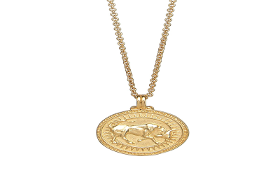 taurus zodiac necklace