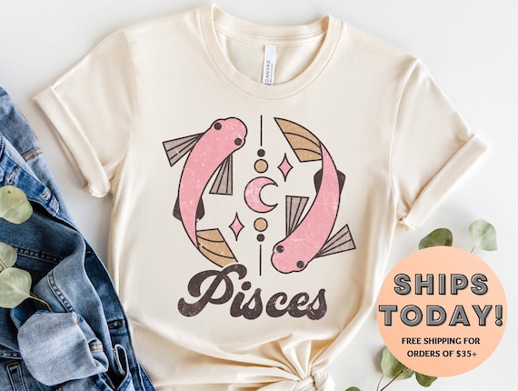 Where to Buy the Best Vintage Pisces Shirt Online?