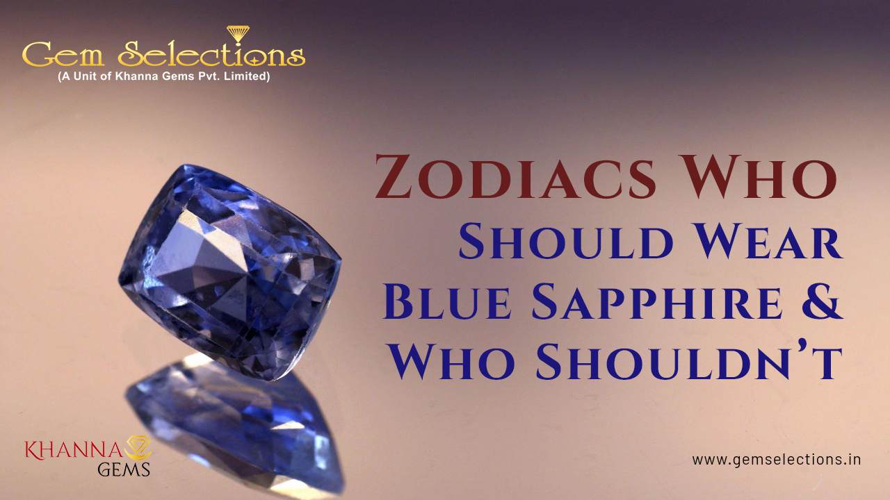 blue sapphire is not good for taurus woman