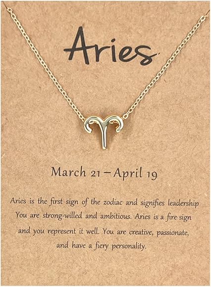 aries constellation necklace: find the best star sign pendant for your style