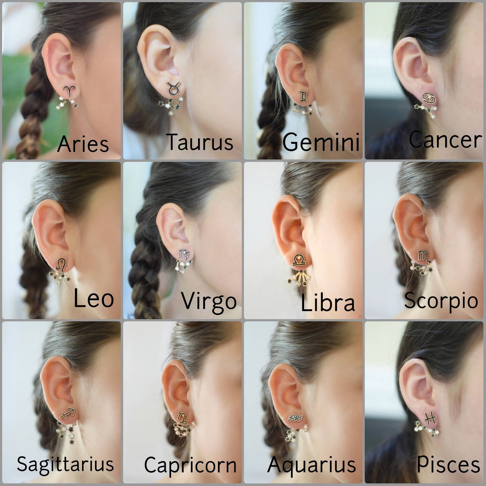 Shine Bright with Constellation Earrings - Whats Your Sign?