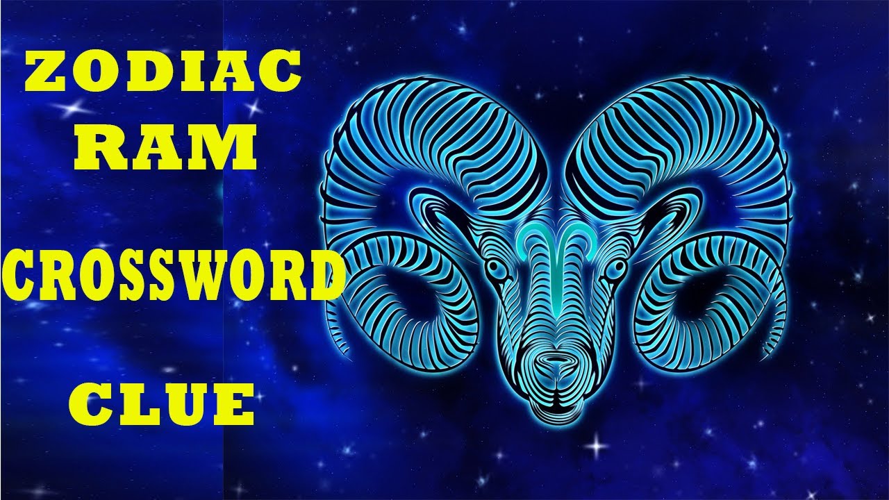 ram of horoscopes crossword clue