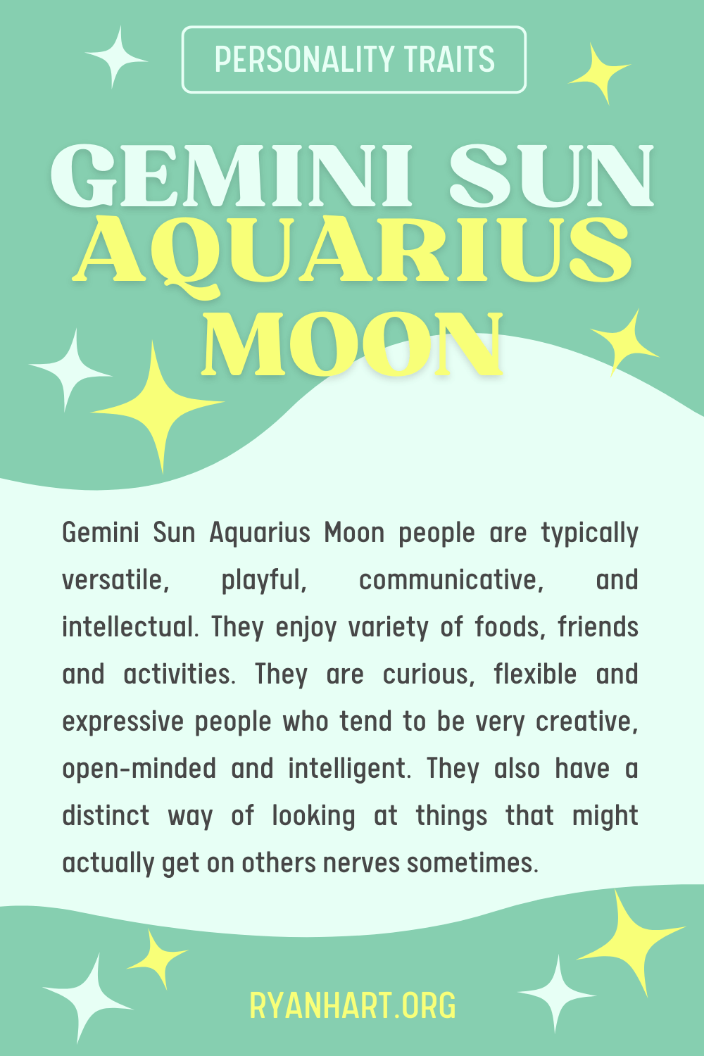 gemini sun aquarius moon