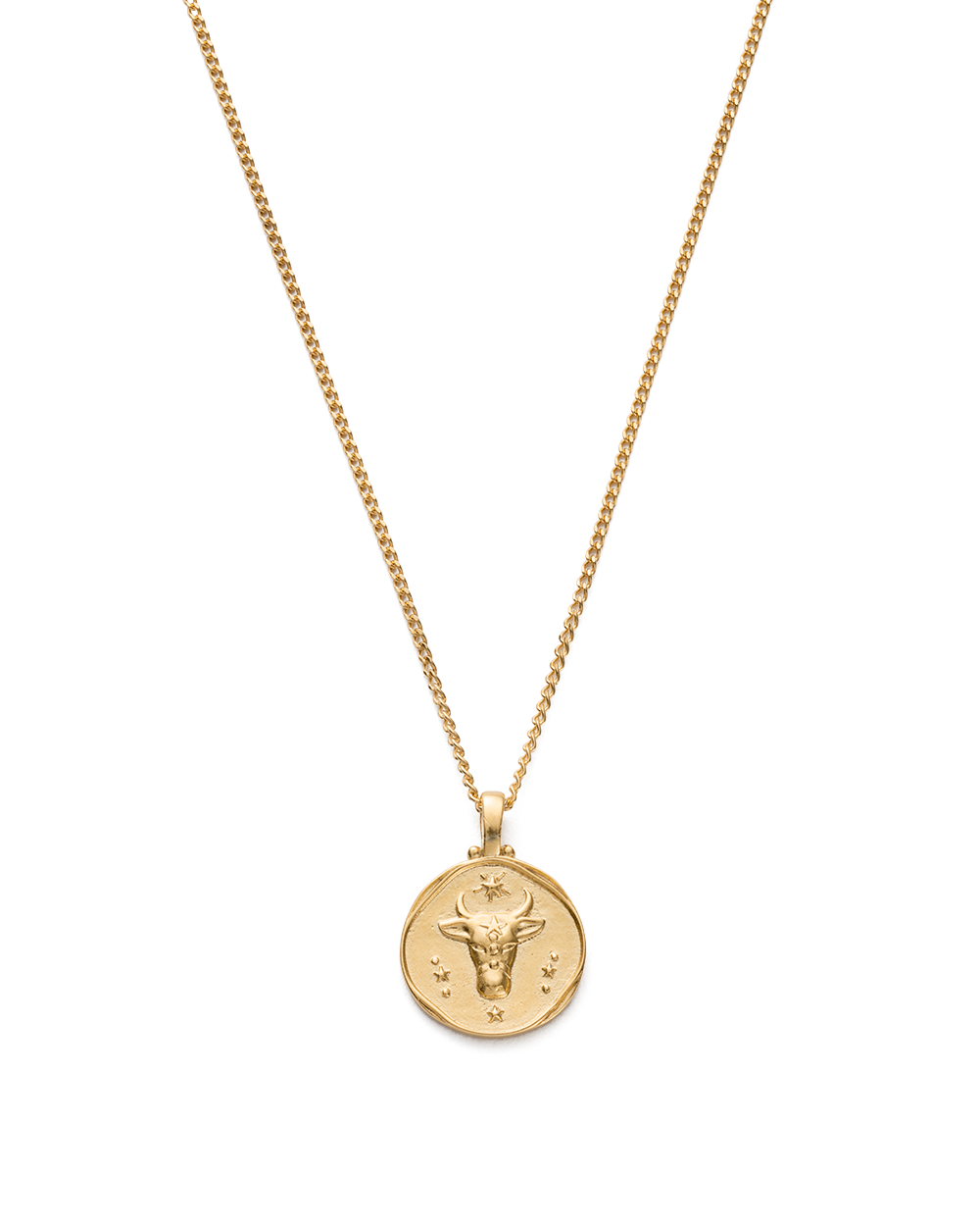taurus zodiac necklace