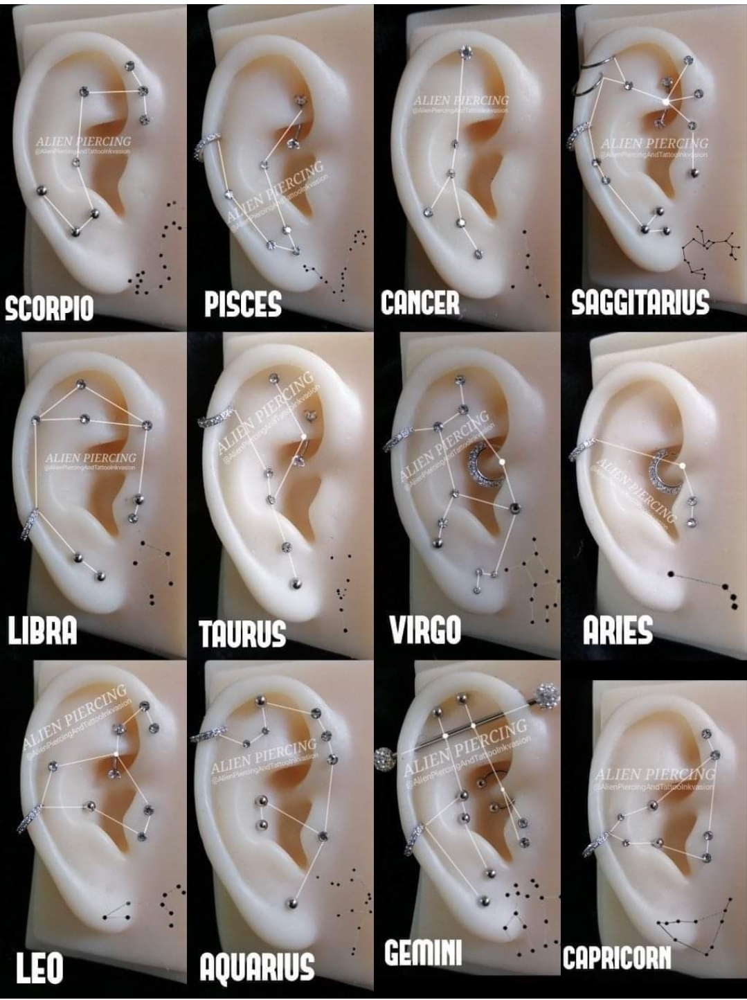 constellation piercing