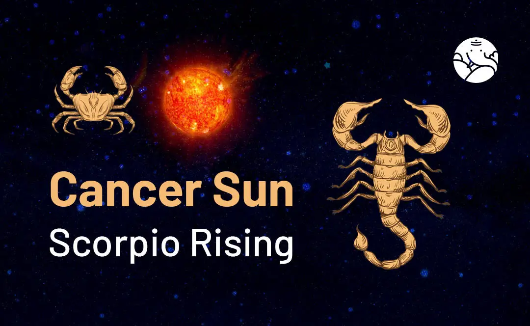 Love Compatibility for Cancer Sun Scorpio Rising Signs