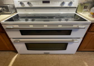 white maytag gemini double oven