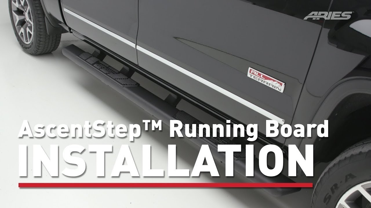 Aries Running Boards: Step-by-Step Installation Guide.