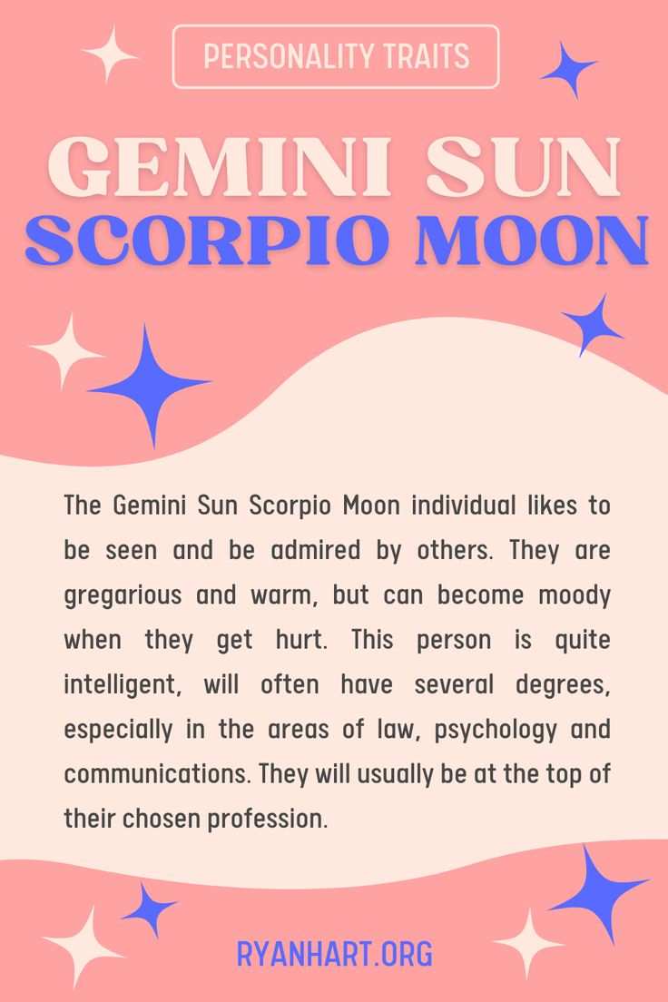 sun in gemini moon in scorpio