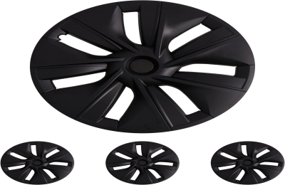 tesla black gemini wheel covers