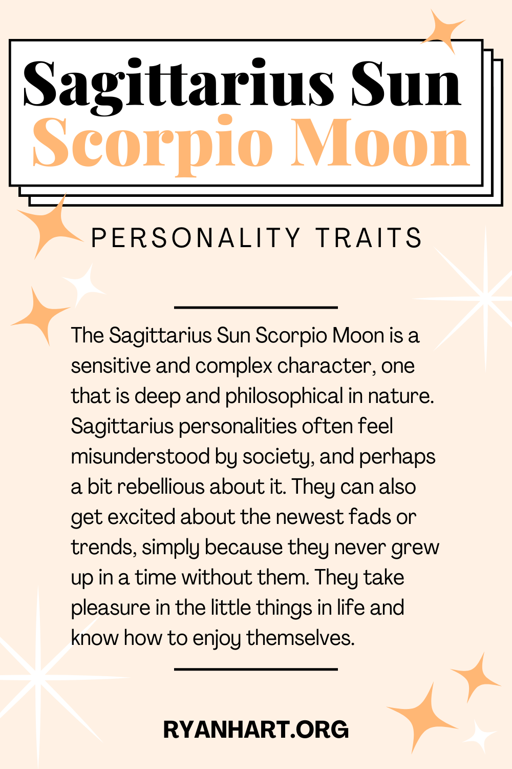 Sun in Sagittarius Moon in Scorpio: What Does It Mean for You and Your Personality?