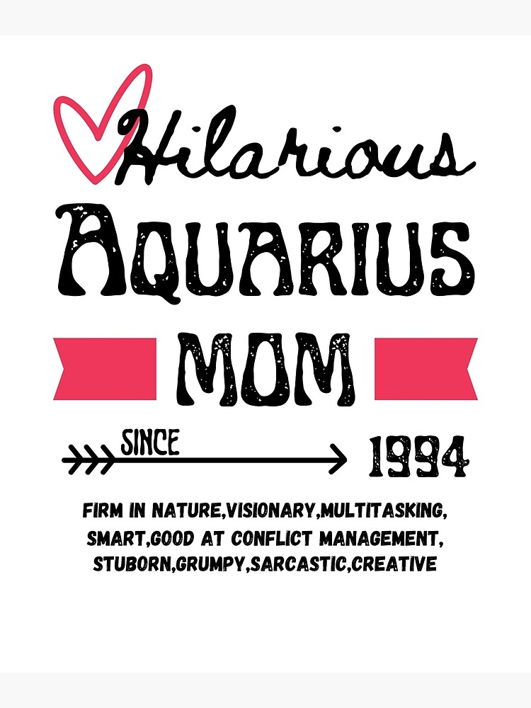 aquarius mom