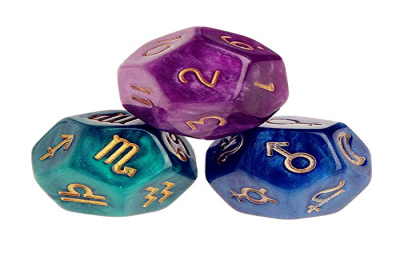 dice divination chart