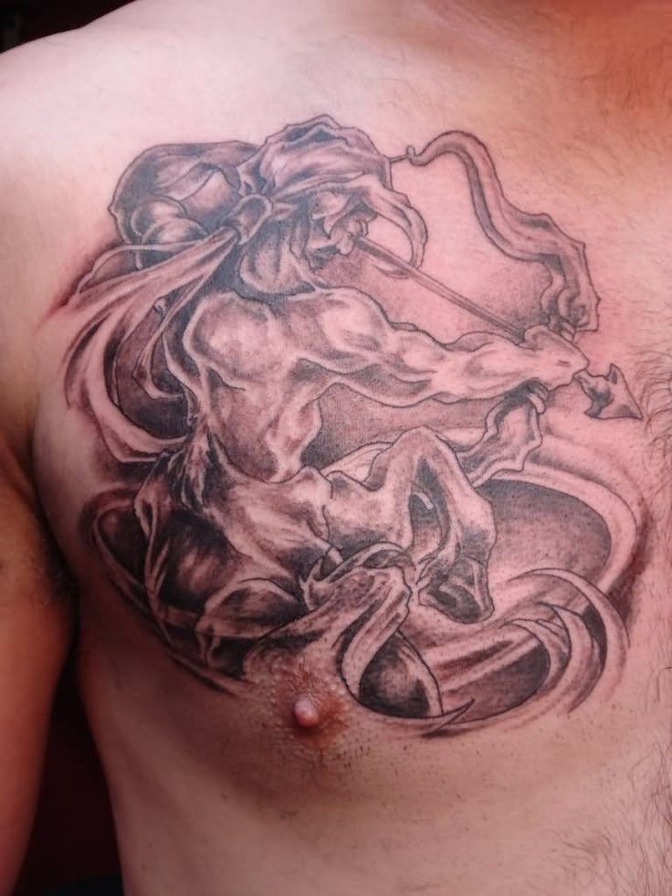 Sagittarius Tattoos Male Chest: Get Inked with These Awesome Design Inspirations