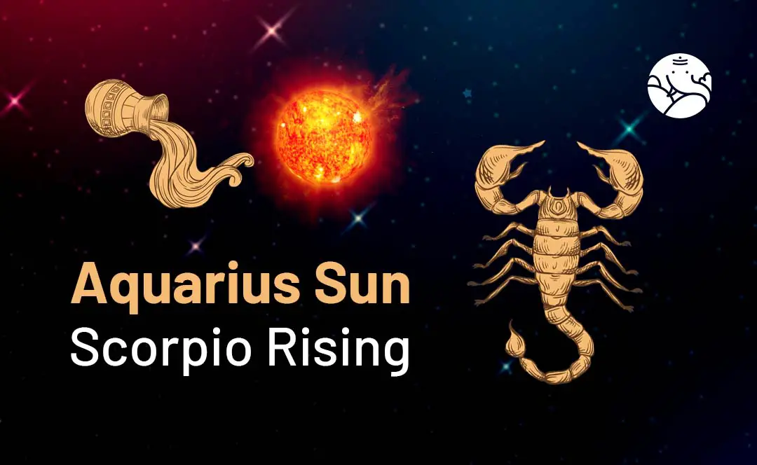 aquarius sun scorpio rising