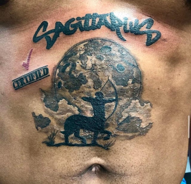 Getting a Sagittarius tattoo chest, here is what you need to know.
