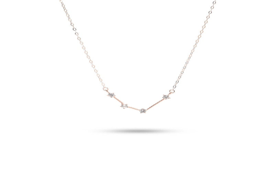 constellation necklace aquarius