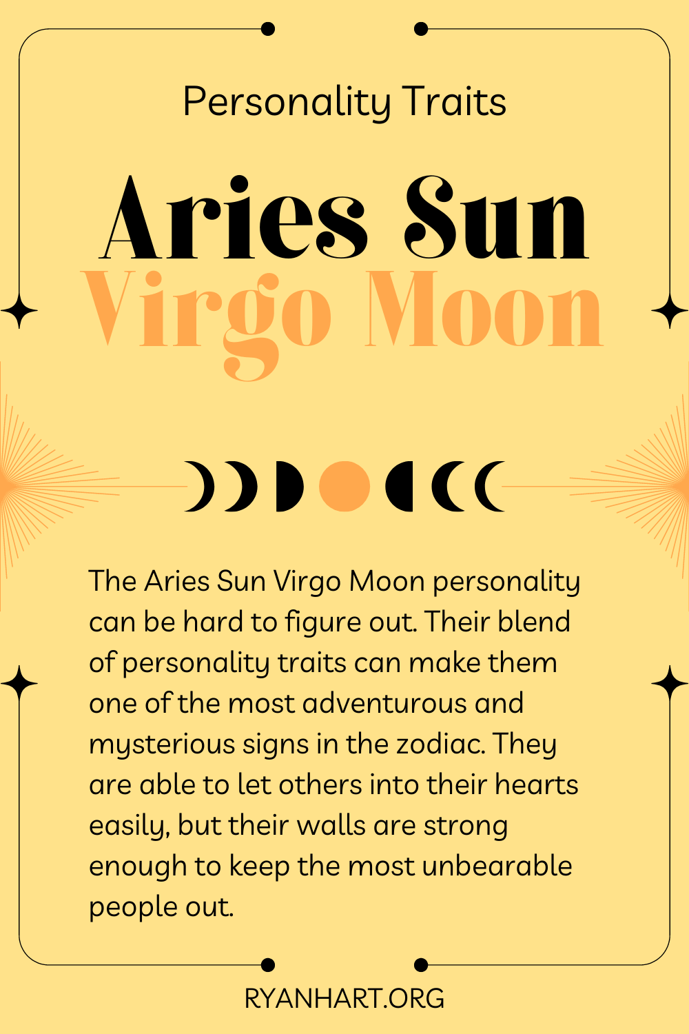 Sun Virgo Moon Aries: A Simple Guide to Your Traits!