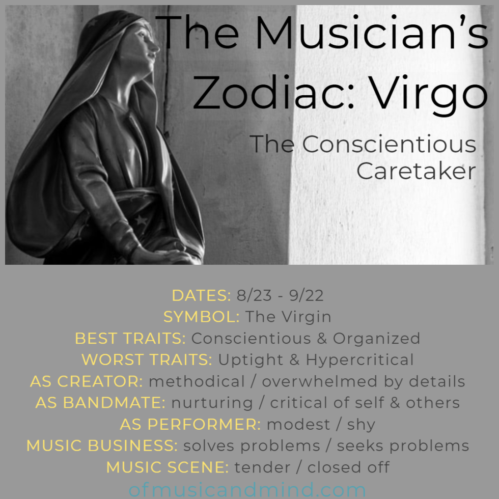 Virgo Musicians: How Does Their Zodiac Sign Affect Their Music? Lets Dive In!