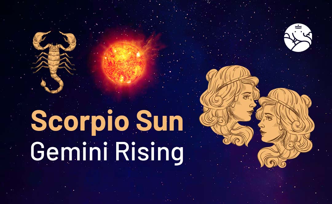 scorpio sun gemini rising