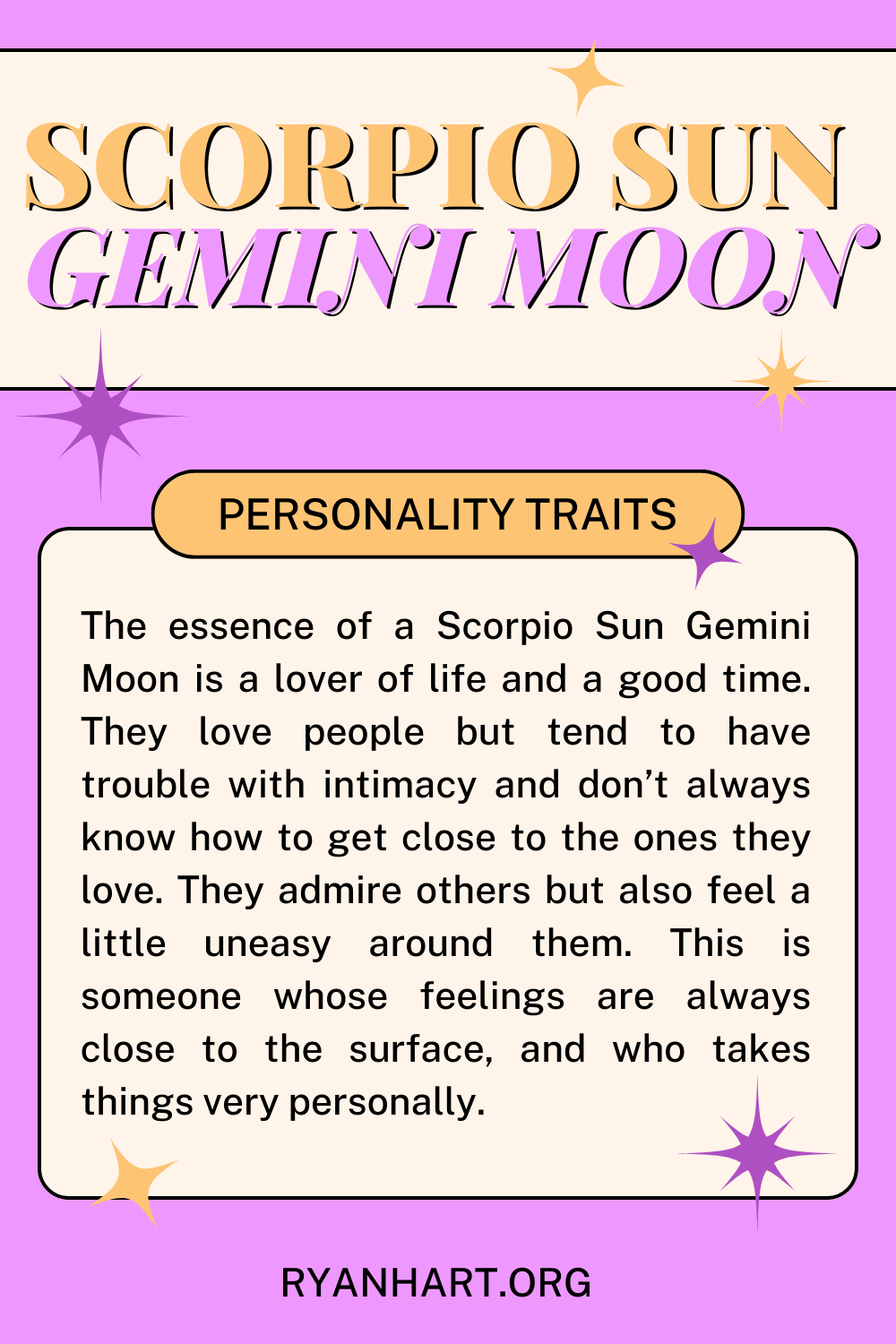 scorpio with gemini moon