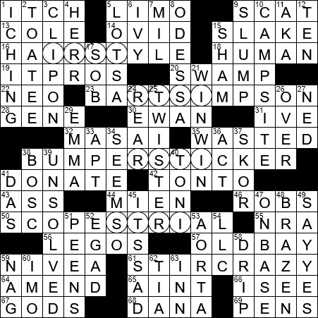 chinese book of divination crossword