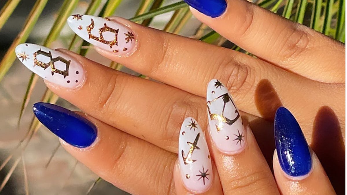 Easy Sagittarius Nail Design: Simple Looks for the Archer Sign.