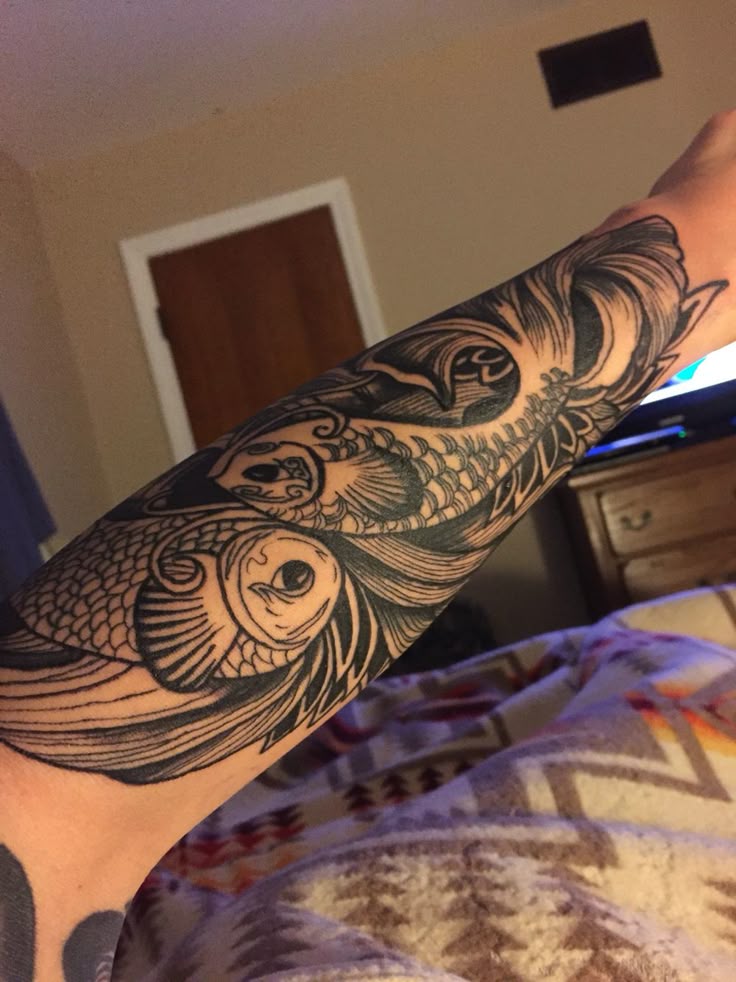 Planning a Pisces Tattoo Sleeve? Check These Epic Examples First!